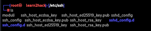 ls command